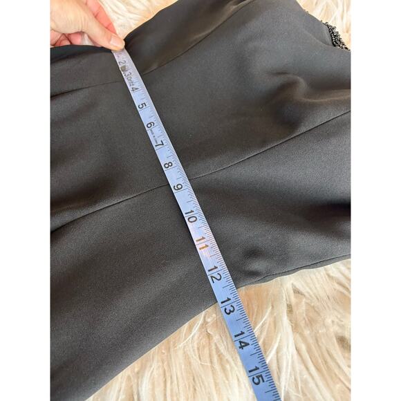 Cire Women's Embellished One Shoulder Maxi Dress Evening Party Black Size 6 - Picture 14 of 14